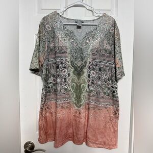 Catherines Bohemian Paisley Tunic
